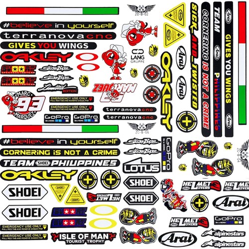 Motorrad aufkleber set tuning - motorrad,