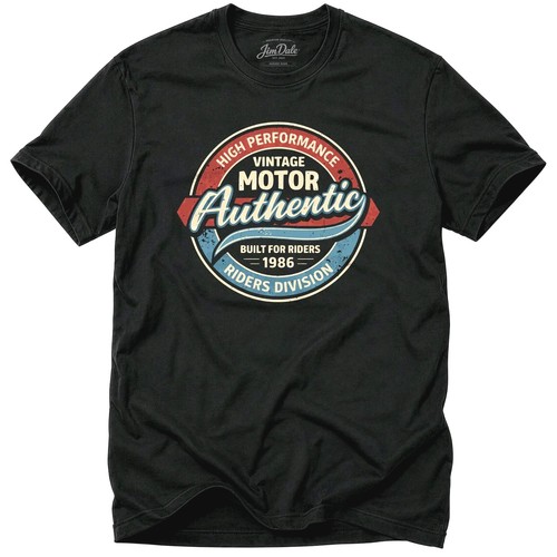 Herren shirt vintage motor - vintage,