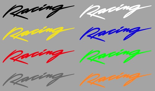Aufkleber sticker racing - sticker,