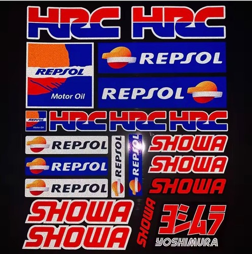 Honda hrc aufkleber motorrad - honda,