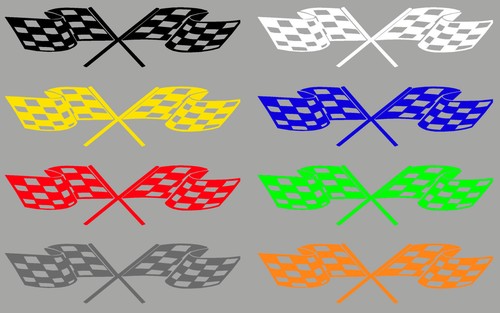Aufkleber sticker zielflagge - sticker,