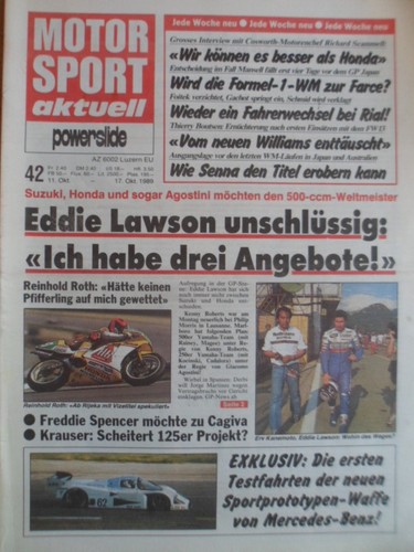 Motor sport aktuell - aktuell, 1989