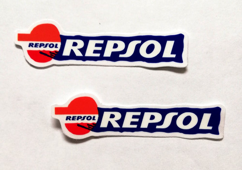 Repsol aufkleber sticker 2er - sticker,