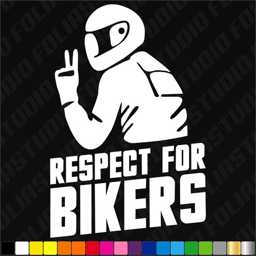 Respect for bikers motorrad - for,