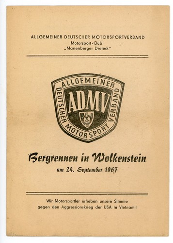 Rennprogramm admv bergrennen - rennprogramm,