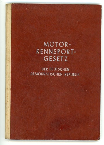 Ddr motorrennsport gesetz - ddr, motorrennsport-gesetz