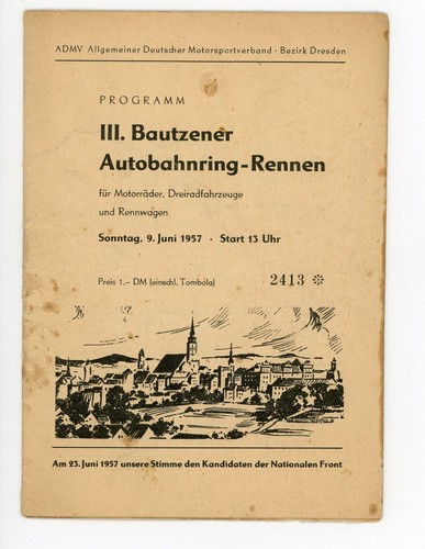 Rennprogramm admv bautzener - rennprogramm, 3.