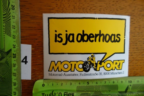 Alter aufkleber motorrad - alter,